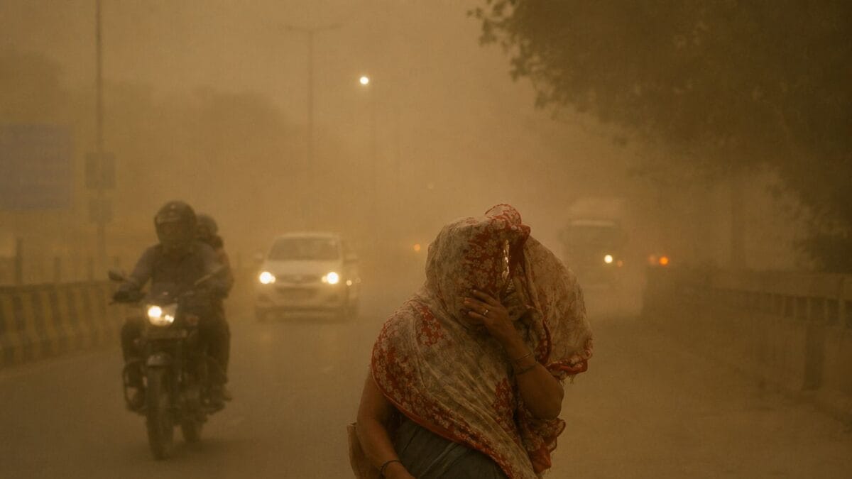 ‘2–3 घंटे में ‘मौसम का तांडव’: दिल्ली-NCR समेत कई हिस्सों में आंधी-बारिश और बिजली का खतरा ‘2–3 घंटे में ‘मौसम का तांडव’: दिल्ली-NCR समेत कई हिस्सों में आंधी-बारिश और बिजली का खतरा