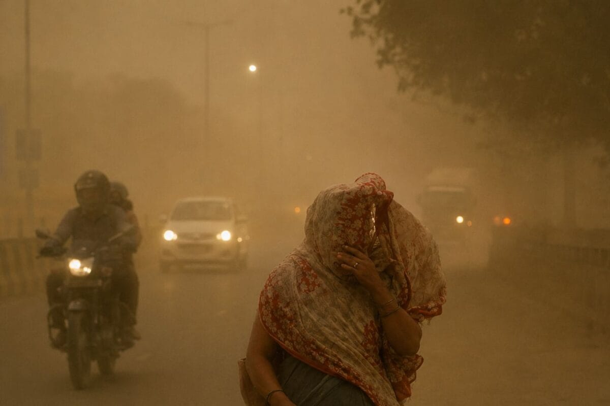 '2–3 घंटे में ‘मौसम का तांडव’: दिल्ली-NCR समेत कई ह‍िस्‍सों में आंधी-बारिश और बिजली का खतरा