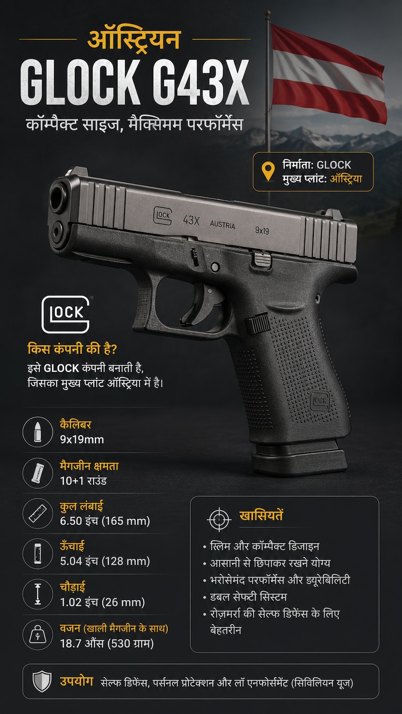 Glock 43X, Austria pistol, illegal arms, Subhendu Adhikari, Suvendu Adhikari PA murder, Chandranath murder case, Madhyagram Chandranath murder case, Bengal crime news, BJP leader Suvendu Adhikari, ग्‍लोक pistol, Austrian Glock pistol G43x, सुवेंदु अधिकारी पीए मर्डर, चंद्रनाथ मर्डर केस, मध्‍यग्राम चंद्रनाथ मर्डर केस, बंगाल क्राइम न्‍यूज, बीजेपी नेता सुवेंदु अधिकारी, ग्‍लोक पिस्‍टल, आस्ट्रियन ग्‍लोक पिस्‍टल G43x, 