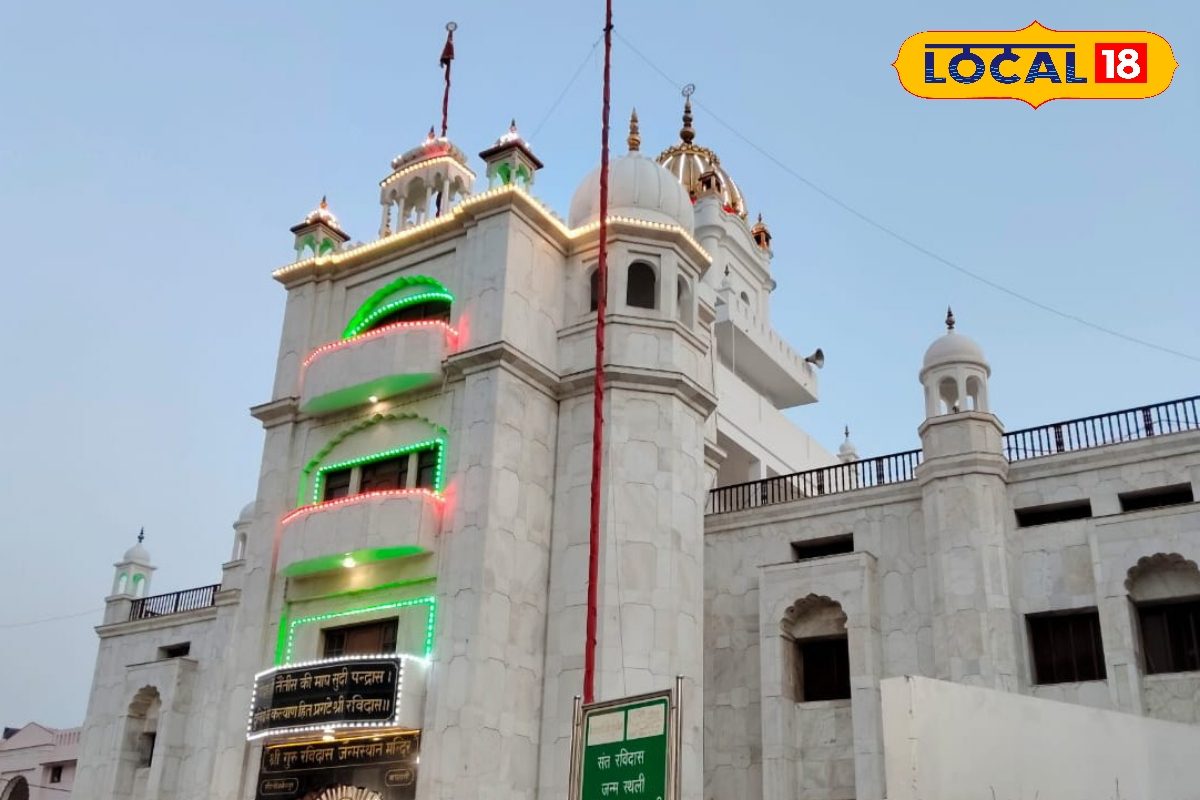 काशी का दूसरा स्वर्ण मंदिर कहलाता है संत रविदास मंदिर, मुख्य द्वार पर जड़ा है 300 किलो से ज्यादा का सोना..जानिए क्या है इतिहास