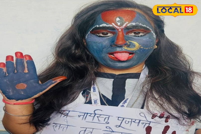 जालोर नर्सिंग कॉलेज में क्रिएटिविटी का रंगीन संगम,चेहरा बना कैनवास, संदेश बना पहचान...