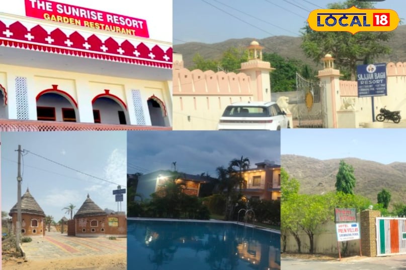 पुष्कर के पांच रिसोर्ट 