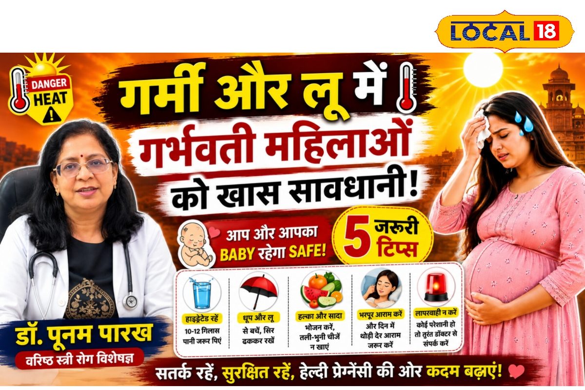 राजस्थान में रिकॉर्डतोड़ गर्मी! गर्भवती महिलाएं कैसे रखें खुद को सुरक्षित? डॉक्टर ने बताए जरूरी उपाय