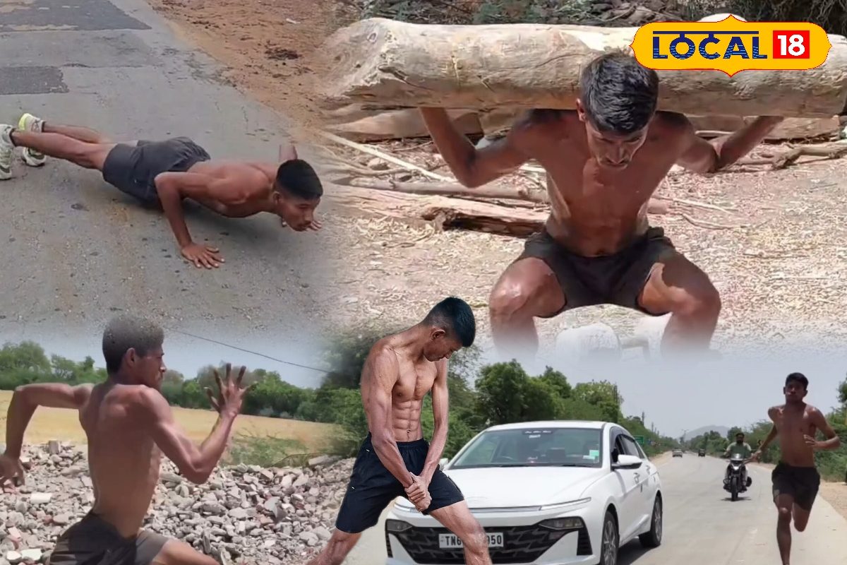 जहां लोग AC-कूलर से नहीं निकलते, वहां हाईवे पर अंगारे उगलती धूप में दौड़ रहा है ये मारवाड़ का टार्जन!
