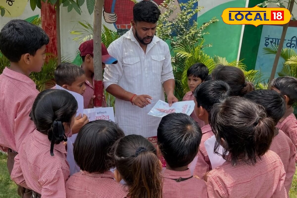 रामपुर का 26 वर्षीय कबड्डी खिलाड़ी सुनील बदल रहे हजारों बच्चों की जिंदगी, दिन में ट्रेनिंग शाम को फ्री में पाठशाला