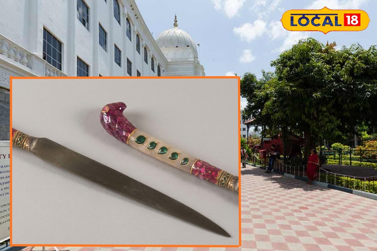 सालार जंग म्यूजियम में रखा है नूरजहां का शाही चाकू! तोते वाला हैंडल और जेड पत्थर की नक्काशी देख रह जाएंगे दंग