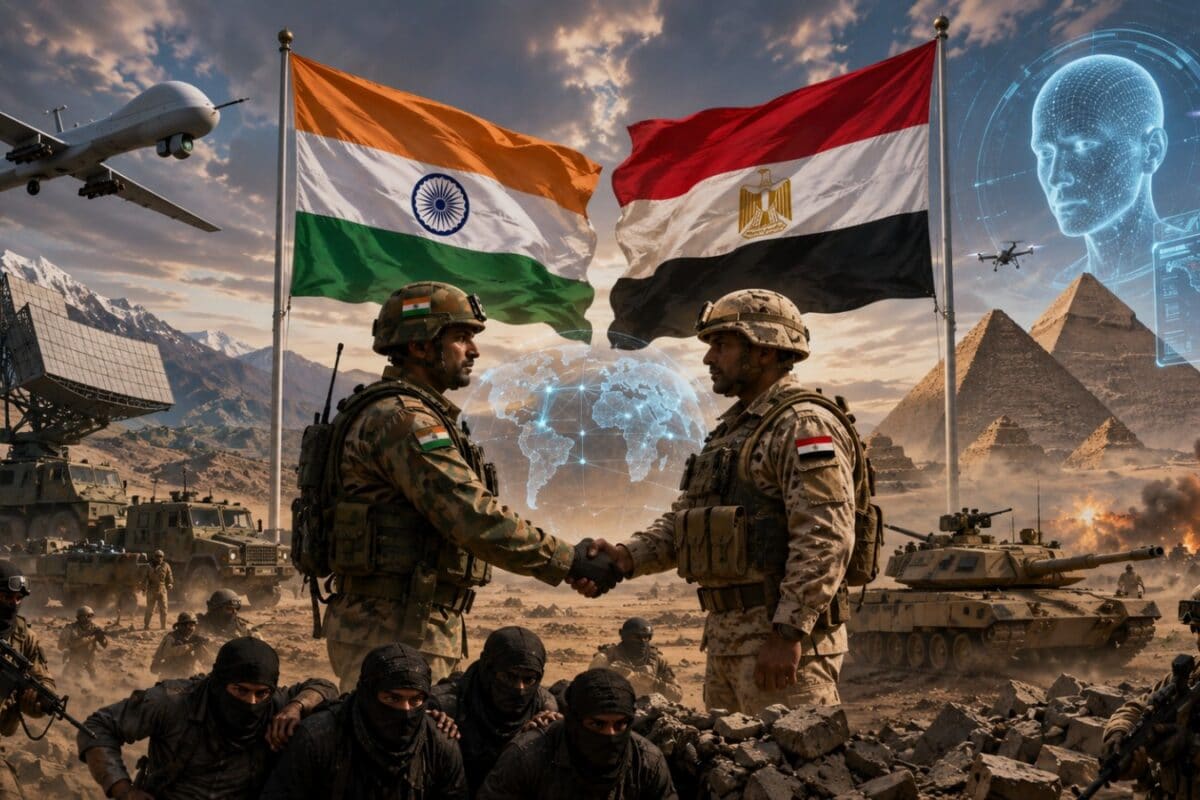 आतंक पर खुलकर भारत के साथ खड़ा हुआ मिस्र, ड्रोन और AI वाले हाईटेक आतंकियों का पूरा नेटवर्क मिलकर करेंगे तबाह