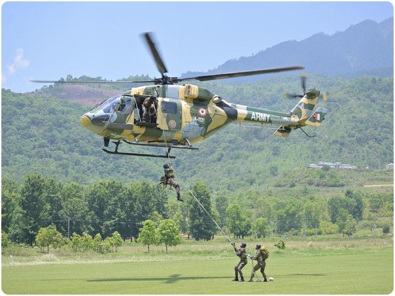 Indian Army K9 Warriors, Armu Slithering Exercise, K9 Warriors Combat Skills, K9 Warriors Red Shield Division, Leimakhong Military Station, Indian Army Combat Skills