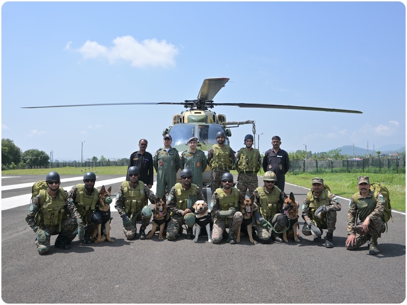 Indian Army K9 Warriors, Armu Slithering Exercise, K9 Warriors Combat Skills, K9 Warriors Red Shield Division, Leimakhong Military Station, Indian Army Combat Skills