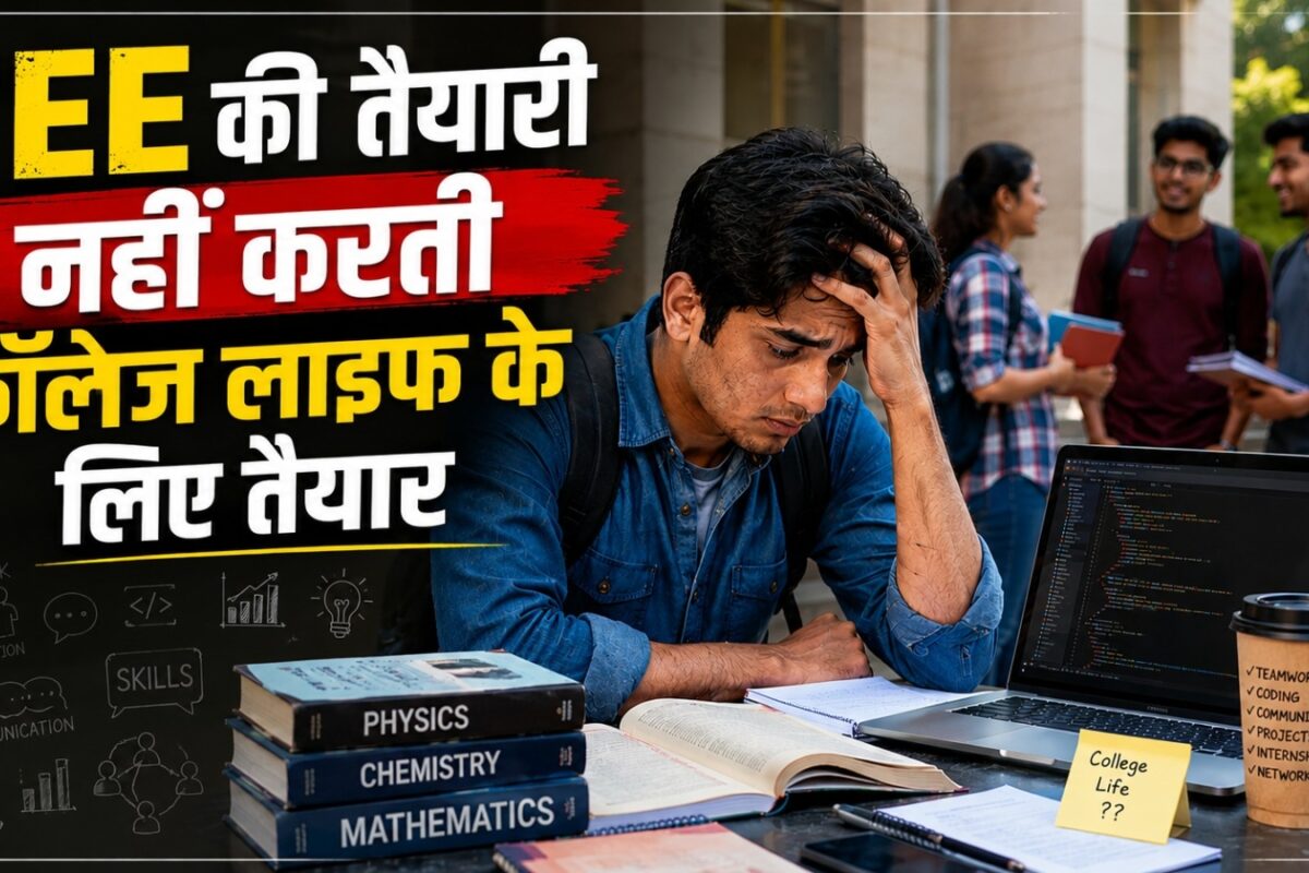 JEE पास किया, IIT पहुंच गए, लेकिन कॉलेज के लिए तैयार नहीं हो पा रहे छात्र? इंजीनियरिंग स्टूडेंट्स ने बताई बड़ी कमी