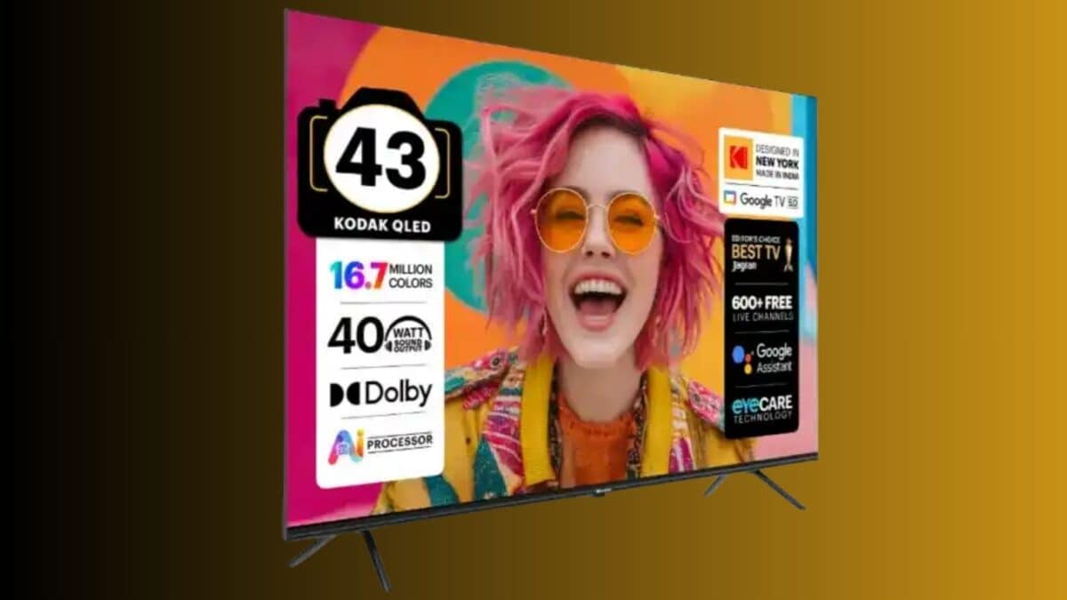 सिर्फ ₹10,999 में QLED Smart TV, बजट में बड़ा धमाका, सस्ते में मिलेगा 4K जैसा एक्सपीरिएंस