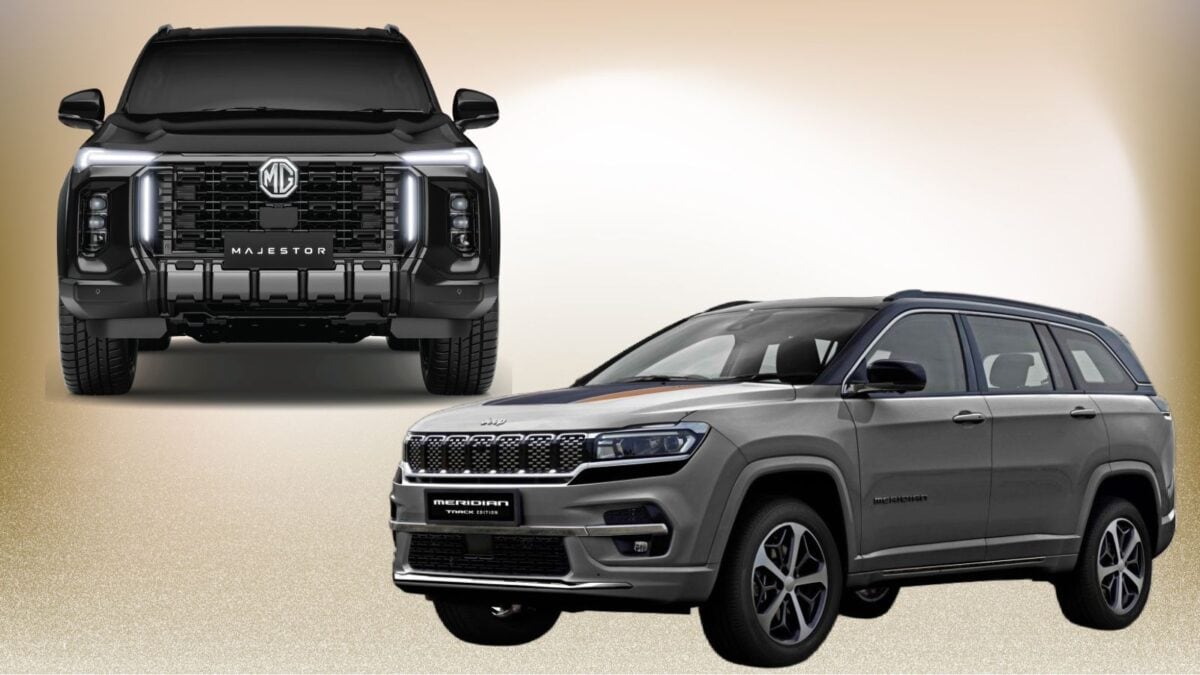 MG Majestor or Jeep Meridian? Before buying, know which SUV is more powerful