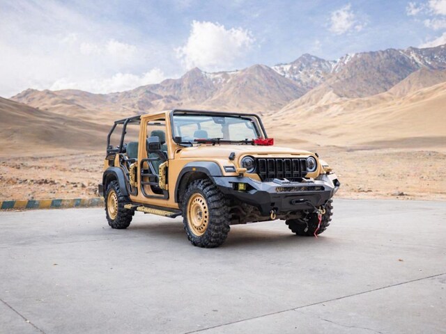 Mahindra Thar Roxx becomes military machine! You will be surprised to know the features