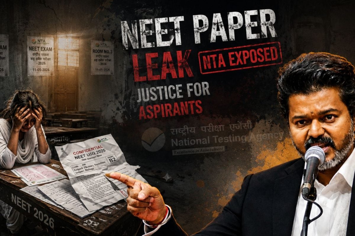 NEET पेपर लीक पर थलापति विजय की चुप्पी क्यों, तमिलनाडु का CM बनते ही Zen-G के 'महानायक' को क्या हो गया?