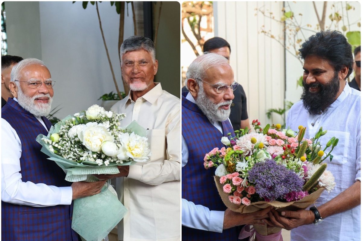 इस याद को संजोकर रखेंगे, CM चंद्रबाबू नायडू और पवन कल्याण के आवास पर पहुंचे PM मोदी