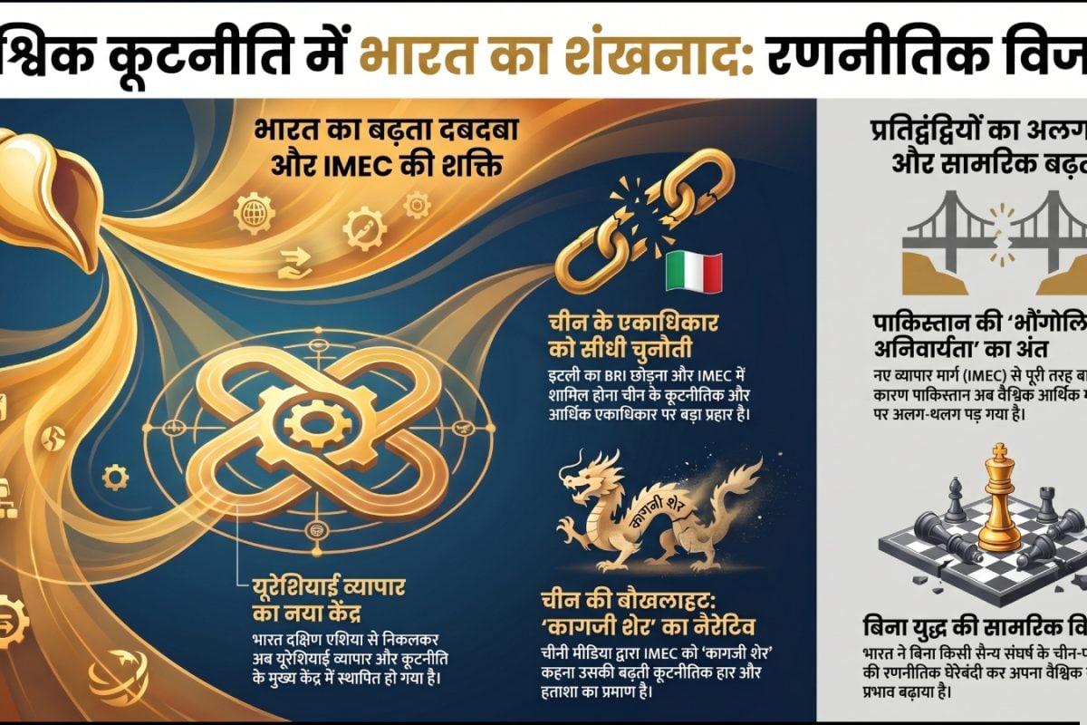 PM मोदी की रोम यात्रा से क्‍यों चिढ़ा चीन, भारत ने ड्रैगन की किस दुखती रग पर रखा हाथ, फड़फड़ाने लगा पाकिस्‍तान?