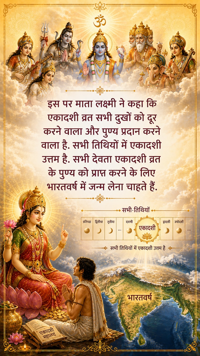 kamala ekadashi 2026, padmini ekadashi katha, kamla ekadashi vrat, purushottam maas ekadashi, ekadashi vrat katha, lakshmi vrat story, vishnu puja vidhi, Kamala Ekadashi 2026, Padmini Ekadashi Story, Ekadashi Vrat Vidhi, Vishnu Worship, Lakshmi Blessings, Moksha Katha, Hindu Festival, कमला एकादशी 2026, पद्मिनी एकादशी कथा, एकादशी व्रत विधि, पुरुषोत्तम मास, लक्ष्मी पूजा, विष्णु आराधना, धार्मिक कथा
