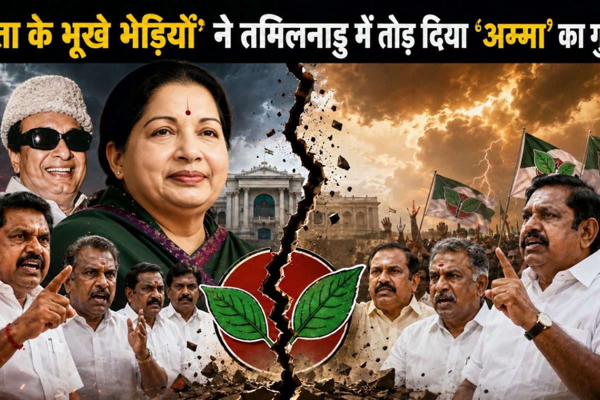 ‘अम्मा’ के बाद अनाथ हुई AIADMK! पांच-पांच बार अपनों ने घोंपा खंजर, क्या 2026 में MGR-जयललिता के सपनों का होगा आखिरी कत्ल?