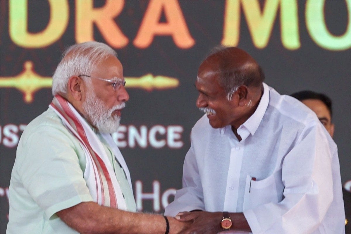 एन रंगासामी: पीएम मोदी का वो करीबी नेता, जिसने साउथ में गाड़ा बीजेपी का खूंटा; लगातार दूसरी बार बनेगी सरकार
