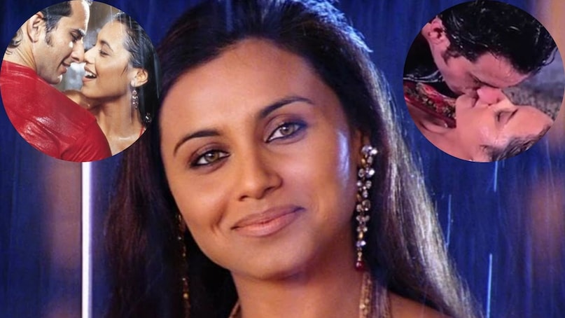 Saif Ali Khan awkward kiss with Rani Mukerji, Rani Mukerji Saif Ali Khan, Rani Mukerji, Saif Ali Khan, Hum Tum, Rani Mukerji Saif Ali Khan kiss anecdotes, Aditya Chopra movie hum tum, रानी मुखर्जी, सैफ अली खान