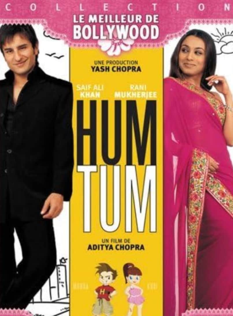 Saif Ali Khan awkward kiss with Rani Mukerji, Rani Mukerji Saif Ali Khan, Rani Mukerji, Saif Ali Khan, Hum Tum, Rani Mukerji Saif Ali Khan kiss anecdotes, Aditya Chopra movie hum tum, रानी मुखर्जी, सैफ अली खान