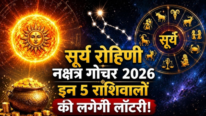 Surya Rohini Nakshatra Gochar 2026, Surya Rohini Nakshatra Gochar 2026 lucky zodiac signs, sun transit in rohini nakshatra, sun transit in rohini nakshatra horoscop predictions