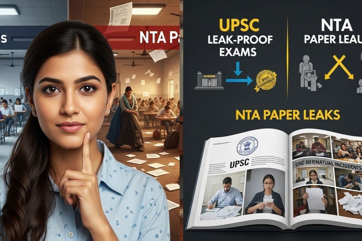 UPSC का सीक्रेट फॉर्मूला vs NTA का 'कामचलाऊ' मॉडल... क्यों देश की सबसे बड़ी परीक्षा एजेंसी हो गई फेल?