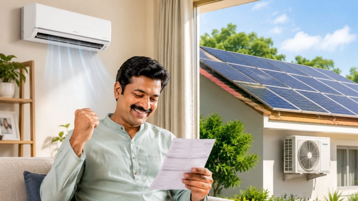 बिजली बिल से छुटकारा! जानें 1.5 टन AC के लिए कितने KW का सोलर पैनल चाहिए?
