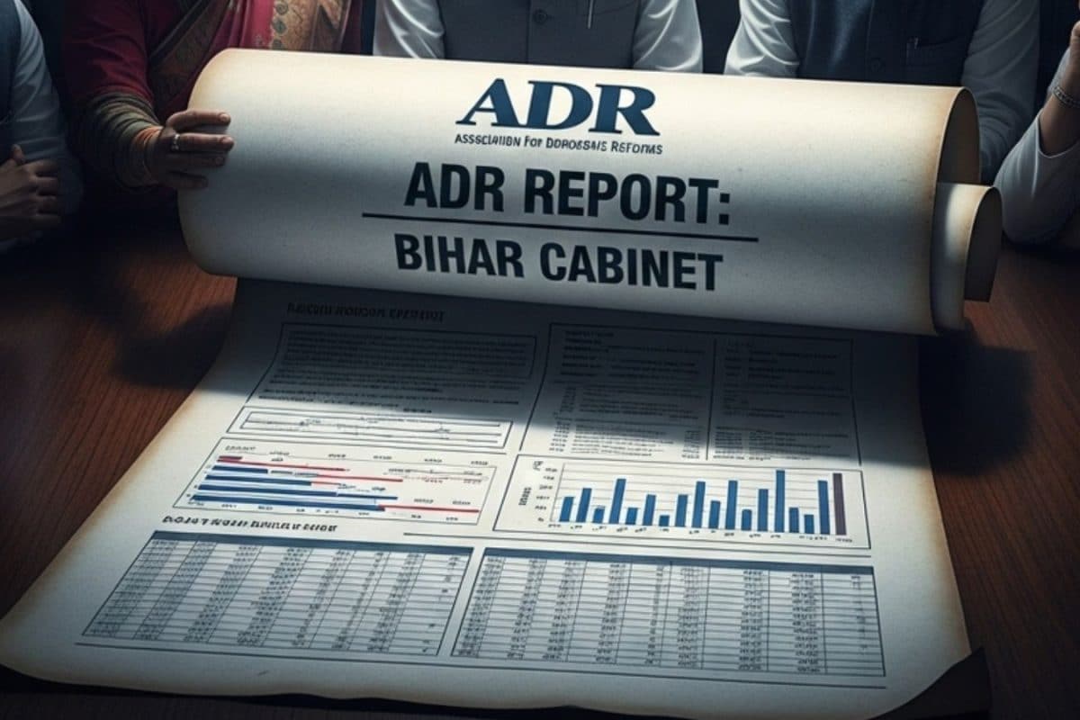 बिहार के नए मंत्रिमंडल पर ADR रिपोर्ट में चौंकाने वाले खुलासे, 48% मंत्रियों पर आपराधिक मामले, 90% करोड़पति