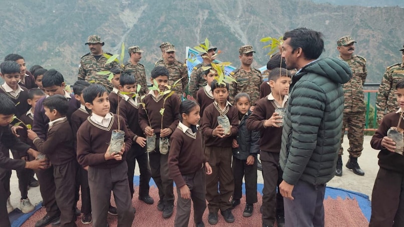 133 Eco Task Force observes International Day of Forests in Kufri, Mandi; organises plantation drives