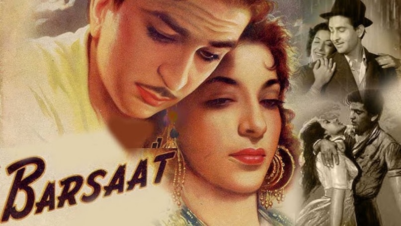 Barsaat, Barsaat Films, Ramanand Sagar Film Barsaat, Raj Kapoor Film, 1949 blockbuster Barsaat, Lata Mangeshkar Song in  Barsaat, Barsaat Changed way romance in Hindi films, Barsaat budget and Collection, Nargis Dutt, Prem Nath, Nimmi, बरसात, बरसात फिल्म्स, रामानंद सागर की फिल्म बरसात, राज कपूर की फिल्म, 1949 की ब्लॉकबस्टर बरसात, बरसात में लता मंगेशकर का गाना, बरसात ने हिंदी फिल्मों में रोमांस का बदला तरीका, बरसात का बजट और कलेक्शन, नरगिस दत्त, प्रेम नाथ, निम्मी