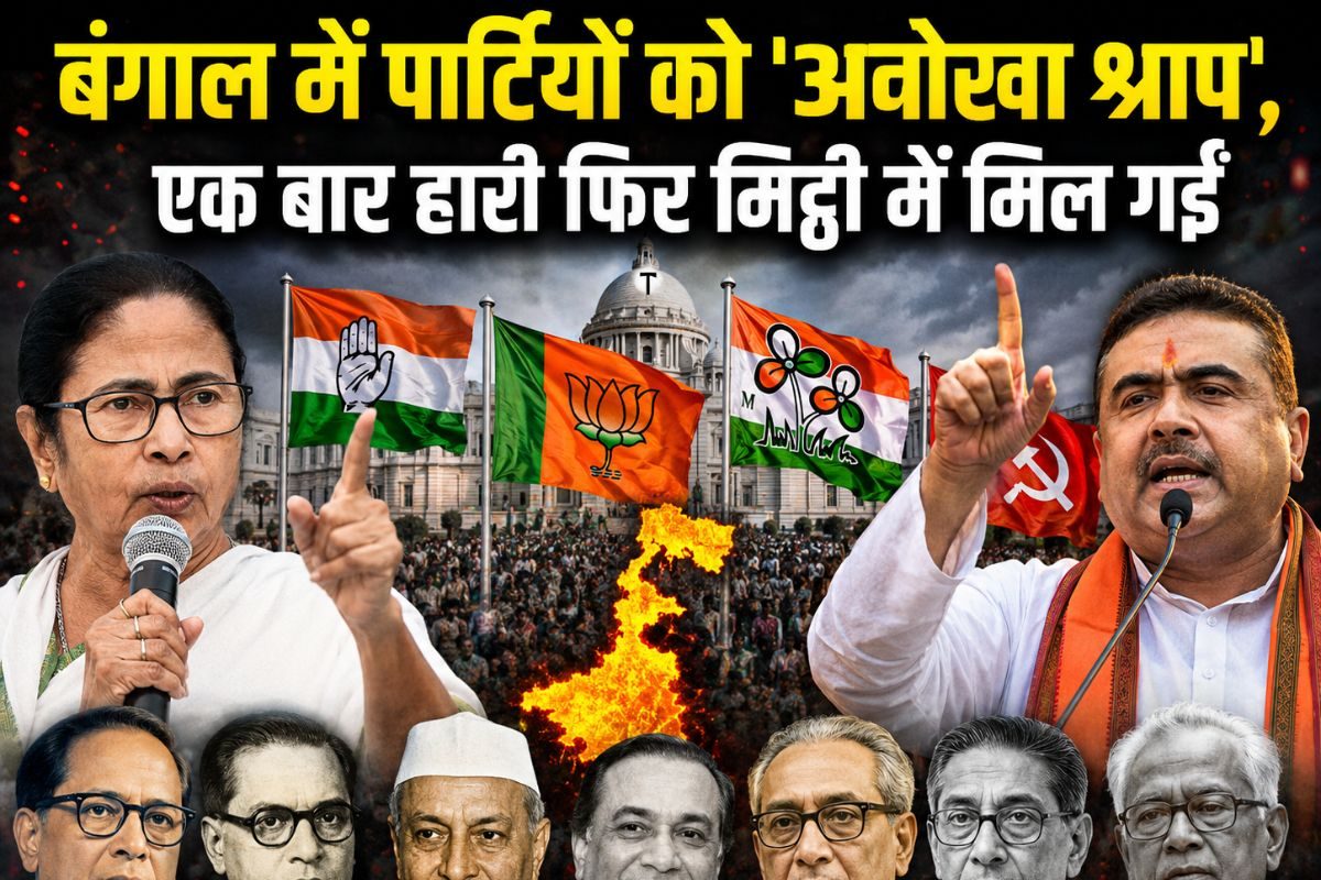 Opinion: बंगाल का 'शापित' ट्रेंड, हारने वाली पार्टी हो जाती है नेस्तनाबूद! कांग्रेस-लेफ्ट की तरह क्या अब TMC का अंत भी तय?