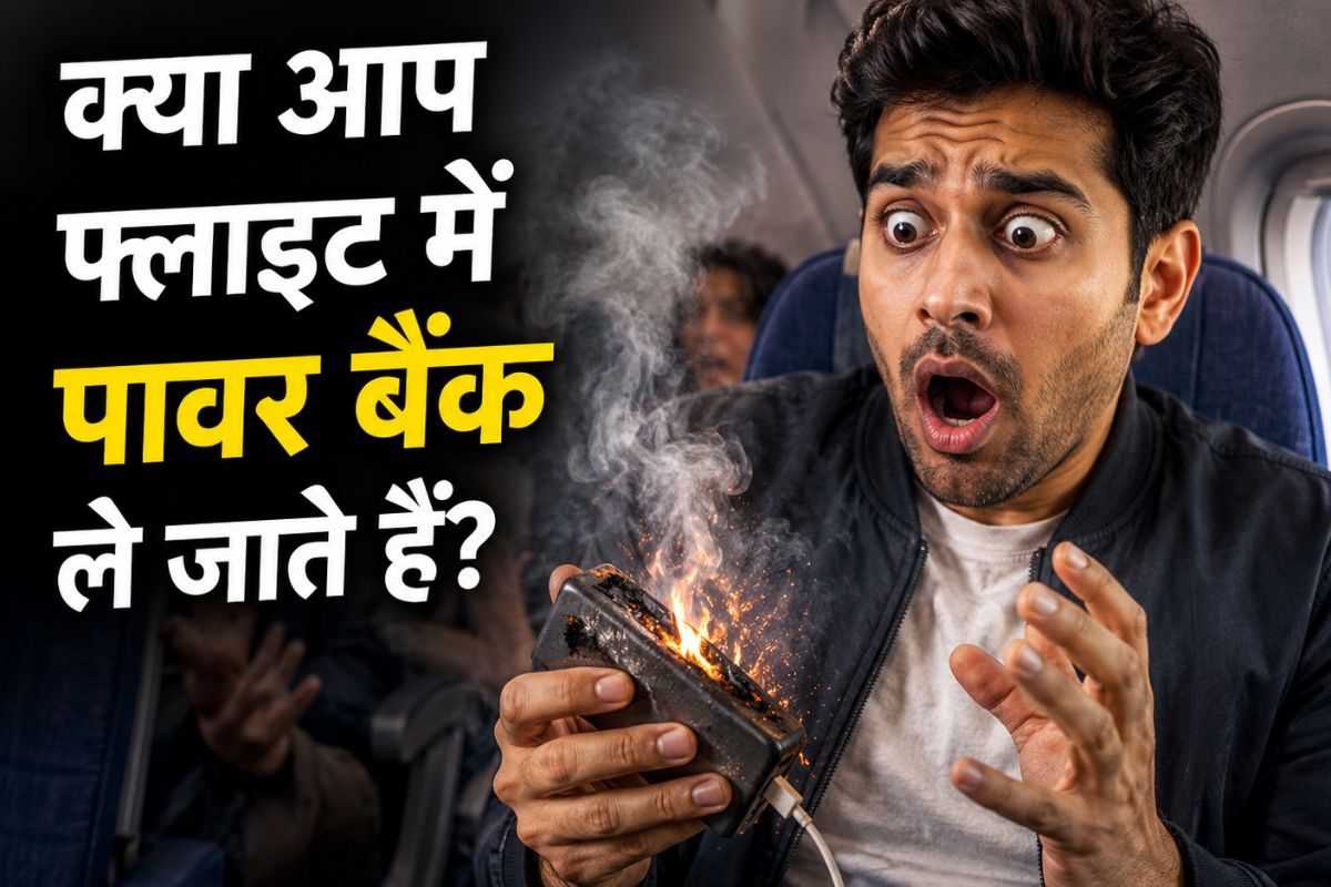 Power Bank: फ्लाइट में पावर बैंक ले जाने वालों के लिए बड़ी खबर! इन 10 बातों का रखें ध्यान वरना हो सकता है ब्लास्ट