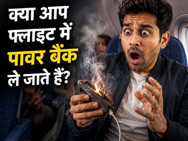 फ्लाइट में पावर बैंक ले जाने वालों के लिए बड़ी खबर! इन 10 बातों का रखें ध्यान 