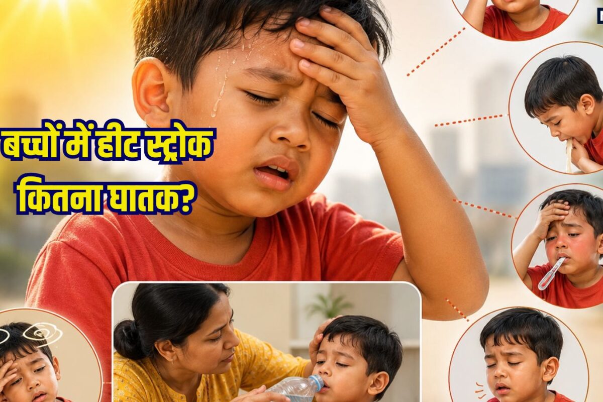 बच्चों में हीट स्ट्रोक कितना घातक? दिखें ये लक्षण तो न करें इग्नोर, इन बातों का रखें खास ध्यान