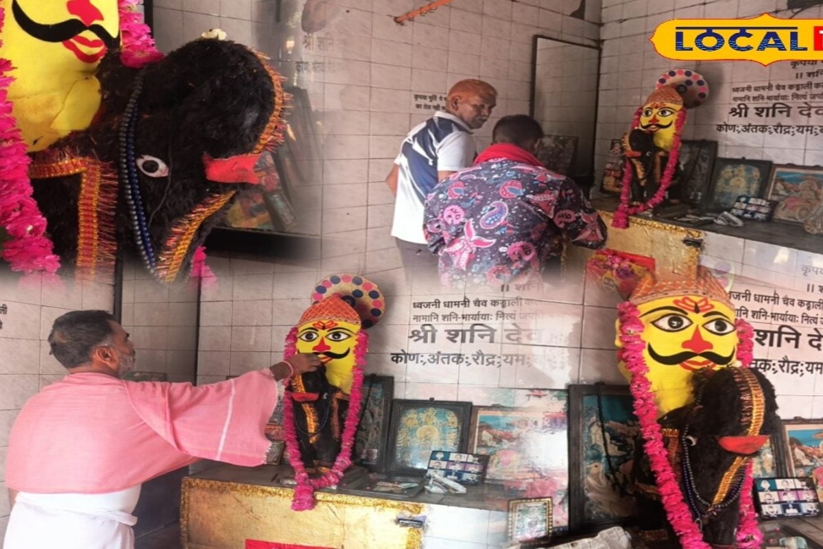 जहां शांत होता है क्रोध! हाथी पर विराजमान शनिदेव का मंदिर बना आस्था का केंद्र, दूर-दूर से पहुंच रहे भक्त