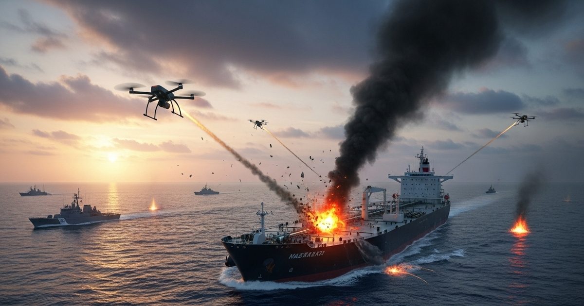 Hormuz News: Hormuz Ship Attack | UAE Drone Attack Oil Tanker- होर्मुज ...