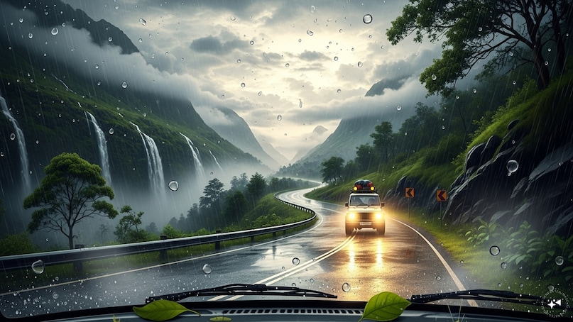 Monsoon Road Trips: मानसून की पहली बौछारें, मिट्टी की सौंधी महक और हरियाली से ढके पहाड़ रोड ट्रिप के शौकीनों के लिए मॉनसून का मौसम किसी जादू से कम नहीं होता. भारत में ऐसे कई खूबसूरत रास्ते हैं जो बारिश के मौसम में और भी ज़्यादा मनमोहक हो जाते हैं. अगर आप भीड़-भाड़ वाली मशहूर जगहों से हटकर कुछ नया देखना चाहते हैं, तो ये 5 ऑफबीट रोड ट्रिप रास्ते आपके लिए एकदम सही साबित हो सकते हैं... Monsoon Road Trips: मानसून की पहली बौछारें, मिट्टी की सौंधी महक और हरियाली से ढके पहाड़ रोड ट्रिप के शौकीनों के लिए मॉनसून का मौसम किसी जादू से कम नहीं होता. भारत में ऐसे कई खूबसूरत रास्ते हैं जो बारिश के मौसम में और भी ज़्यादा मनमोहक हो जाते हैं. अगर आप भीड़-भाड़ वाली मशहूर जगहों से हटकर कुछ नया देखना चाहते हैं, तो ये 5 ऑफबीट रोड ट्रिप रास्ते आपके लिए एकदम सही साबित हो सकते हैं...