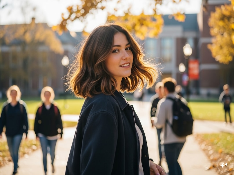 Short haircuts for wavy hair