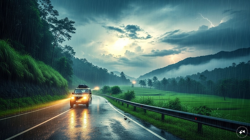 Monsoon Road Trips: मानसून की पहली बौछारें, मिट्टी की सौंधी महक और हरियाली से ढके पहाड़ रोड ट्रिप के शौकीनों के लिए मॉनसून का मौसम किसी जादू से कम नहीं होता. भारत में ऐसे कई खूबसूरत रास्ते हैं जो बारिश के मौसम में और भी ज़्यादा मनमोहक हो जाते हैं. अगर आप भीड़-भाड़ वाली मशहूर जगहों से हटकर कुछ नया देखना चाहते हैं, तो ये 5 ऑफबीट रोड ट्रिप रास्ते आपके लिए एकदम सही साबित हो सकते हैं... Monsoon Road Trips: मानसून की पहली बौछारें, मिट्टी की सौंधी महक और हरियाली से ढके पहाड़ रोड ट्रिप के शौकीनों के लिए मॉनसून का मौसम किसी जादू से कम नहीं होता. भारत में ऐसे कई खूबसूरत रास्ते हैं जो बारिश के मौसम में और भी ज़्यादा मनमोहक हो जाते हैं. अगर आप भीड़-भाड़ वाली मशहूर जगहों से हटकर कुछ नया देखना चाहते हैं, तो ये 5 ऑफबीट रोड ट्रिप रास्ते आपके लिए एकदम सही साबित हो सकते हैं...