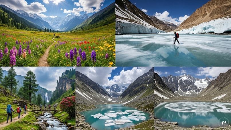 अकेले यात्रा करते समय, ज़रूरी सामान, फ़र्स्ट-एड किट और पर्याप्त पानी अपने साथ ज़रूर रखें. मौसम का पूर्वानुमान पहले से देख लें और केवल सुरक्षित ट्रेकिंग रास्ते ही चुनें.