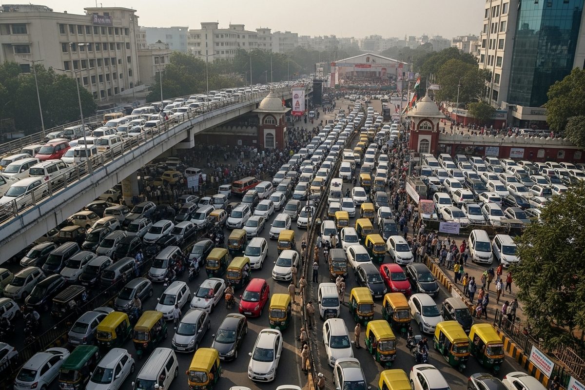 पटना गांधी मैदान शपथ ग्रहण समारोह को लेकर ट्रैफिक में बड़ा बदलाव, एयरपोर्ट और जंक्शन इस रूट से जाएं, यातायात का पूरा प्लान जानिए