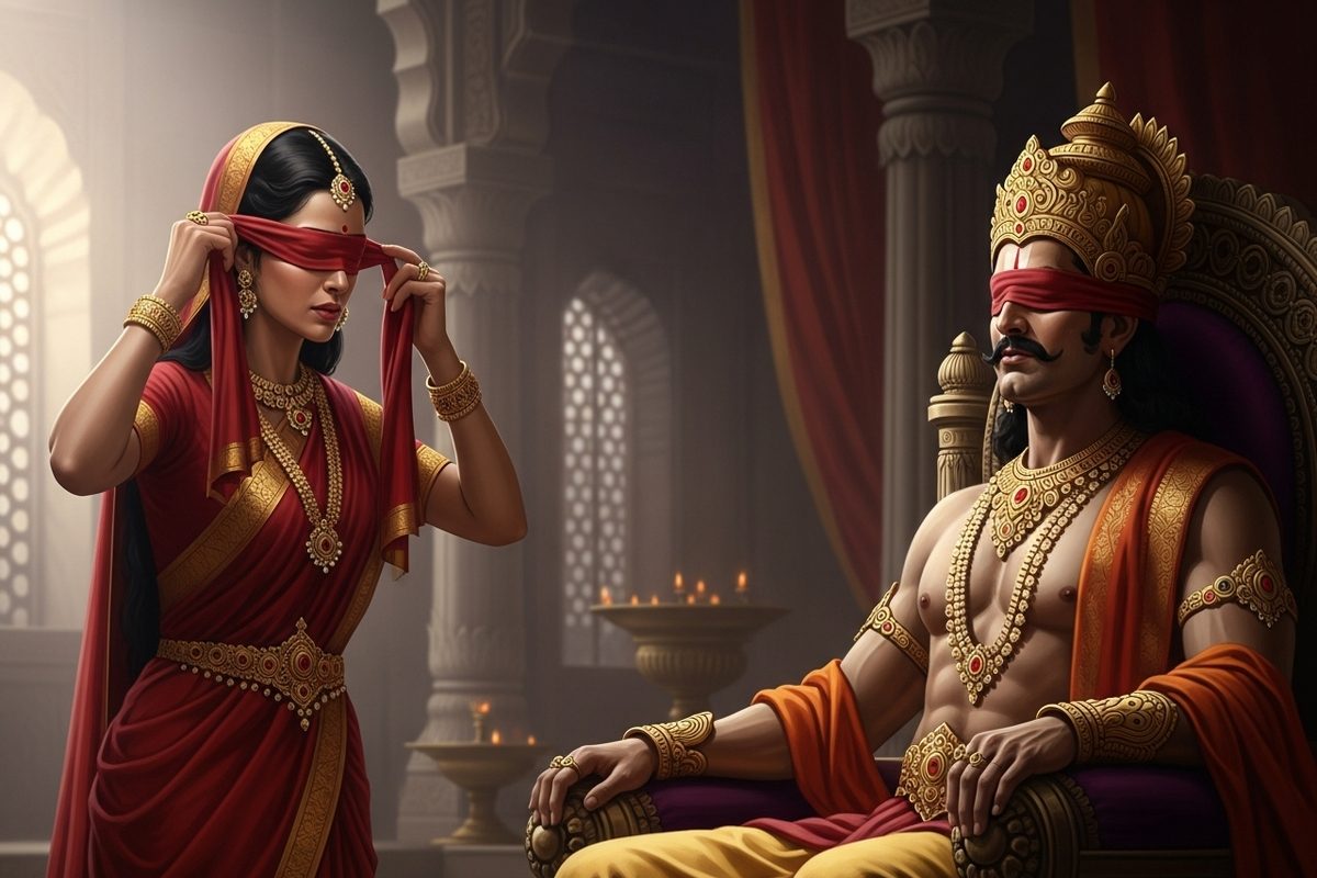 महाभारत : गांधारी ने दो बार ही आंखों से हटाई थी पट्टी, तब क्या हैरान करने वाली बात हुई