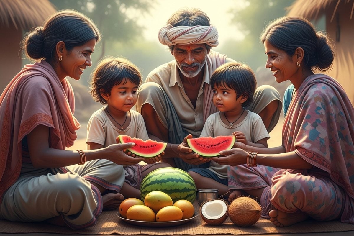 तरबूज के साथ खा लिया आम और नारियल, पूरे परिवार ही हालत हो गई खराब, सीधे भागे अस्पताल, बेटे की मौत