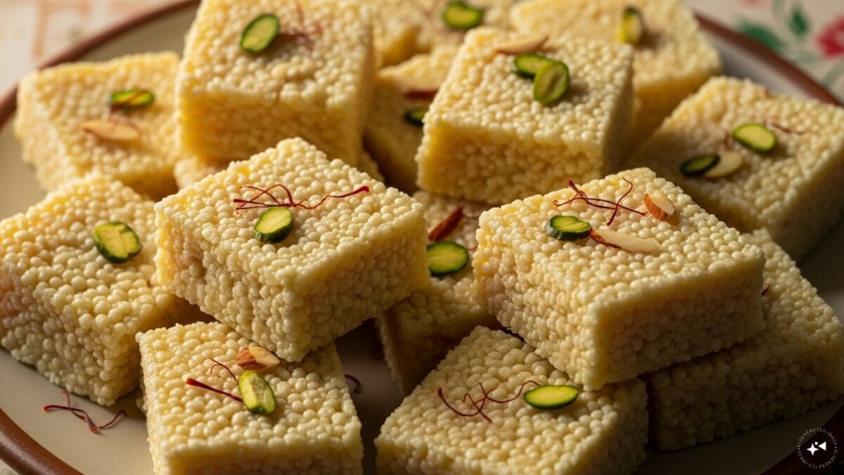 कच्चे चावल की मिठाई, कुछ मिनटों में बनाएं दानेदार बर्फी, जानिए आसान रेसिपी