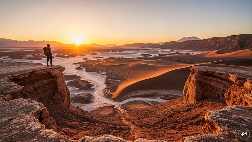 अटाकामा रेगिस्तान, चिली : Atacama Desert को दुनिया का सबसे सूखा रेगिस्तान माना जाता है. यहां कई क्षेत्रों में सैकड़ों वर्षों तक बारिश दर्ज नहीं की ग.  इसकी जमीन बिल्कुल मंगल ग्रह जैसी दिखाई देती है, इसलिए यहां वैज्ञानिक रिसर्च भी होती है.