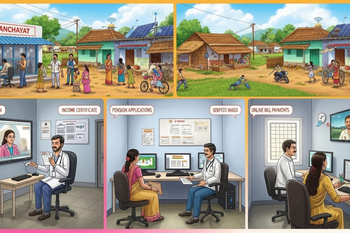 अब शहर जाने का झंझट खत्म, डिजिटल विलेज योजना से हाई-टेक हुई पंचायतें, गांव में ही मिलेंगी ये जरूरी सेवाएं