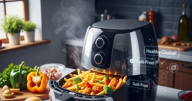 Air Fryer: क्या एयर फ्रायर सच में हेल्दी है या सिर्फ मार्केटिंग? जानें सच्चाई 
