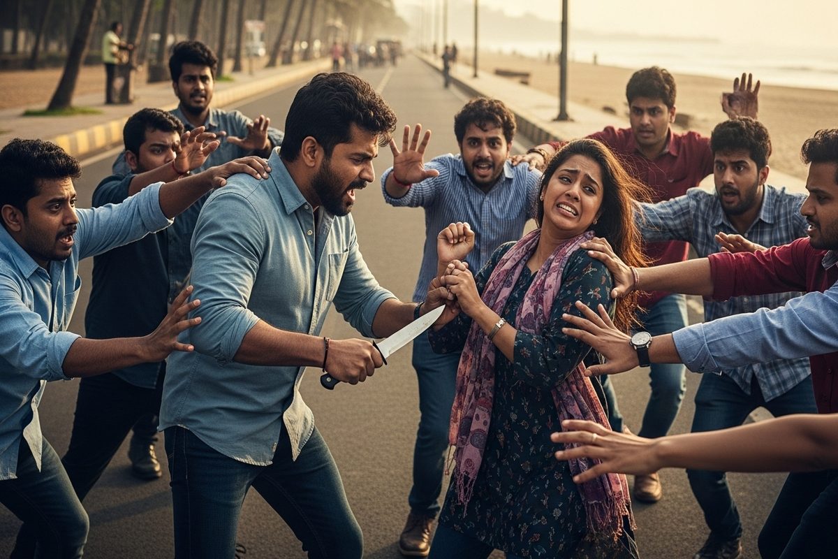 दूसरी शादी कर पति-पत्‍नी काम की तलाश में बिहार से गए बेंगलुरु, विवाद होने पर पति ने सड़क पर ताबड़तोड़ घोंपे चाकू