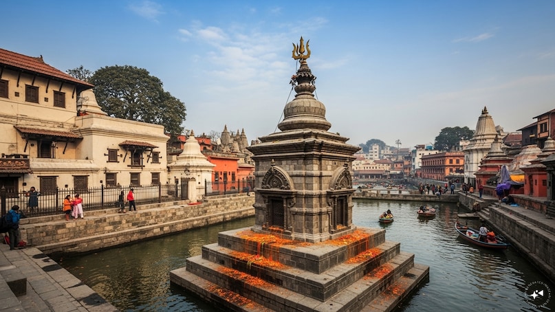 काठमांडू : नेपाल की राजधानी काठमांडू अपने प्राचीन मंदिरों, संस्कृति और खूबसूरत घाटियों के लिए मशहूर है. यहां स्थित पशुपतिनाथ मंदिर को इस क्षेत्र के सबसे पवित्र मंदिरों में से एक माना जाता है.